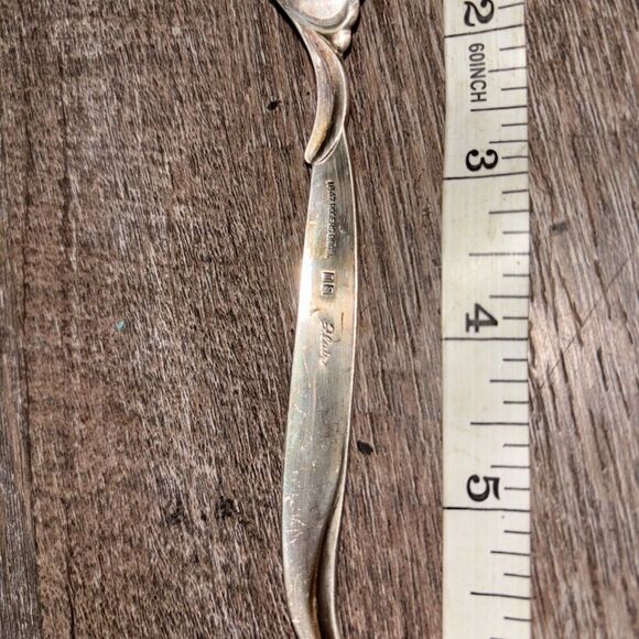 Rogers Bros 1847 Sugar Spoon Flair Pattern Silver Plate Flatware IS Lot Of 1 - Picture 4 of 6